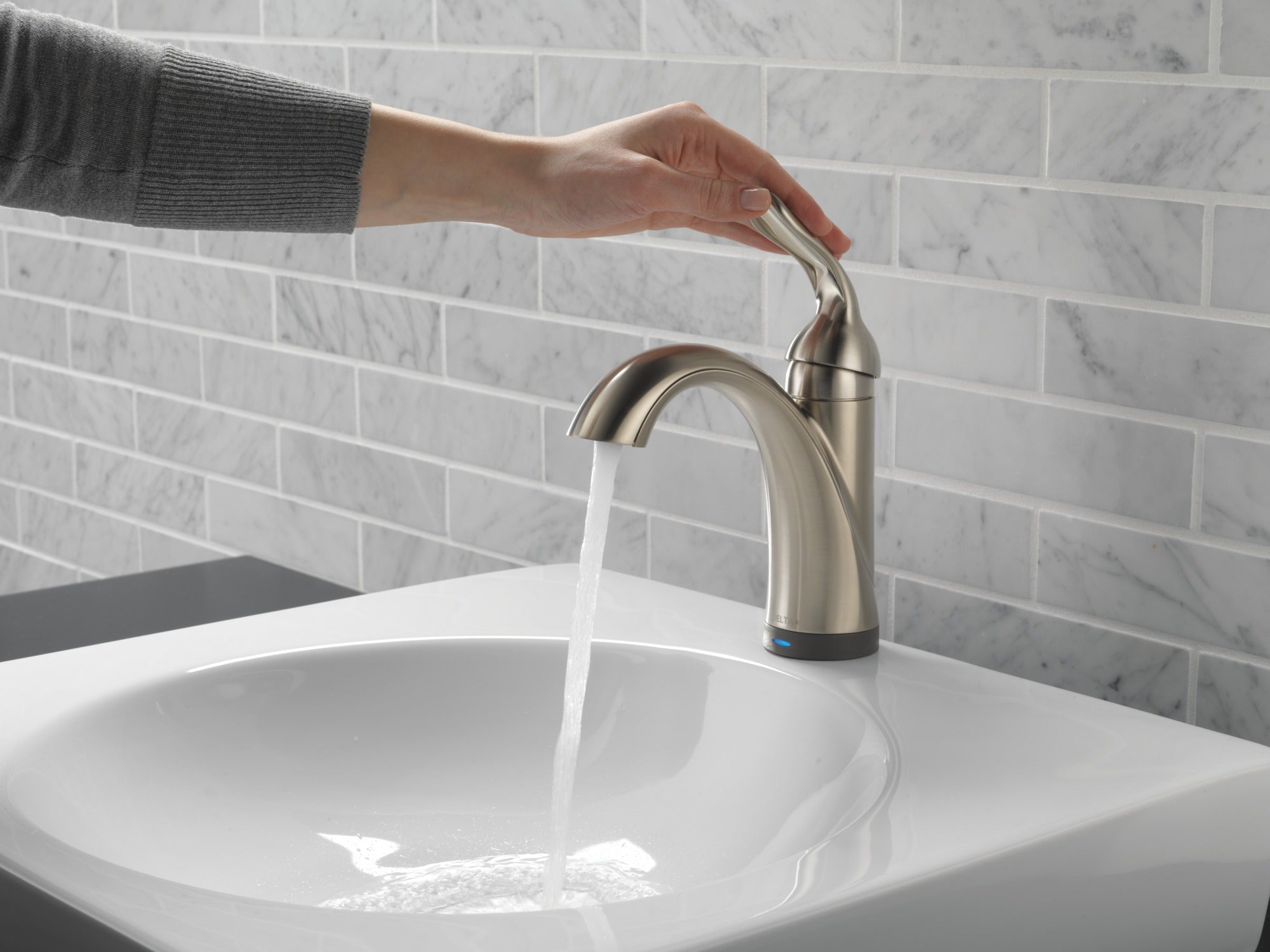 Delta Lahara® Touch2O® Bathroom Faucet with Touchless Technology