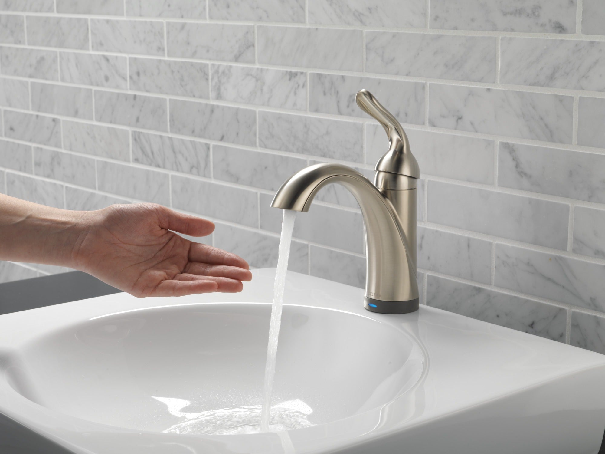 Delta Lahara® Touch2O® Bathroom Faucet with Touchless Technology
