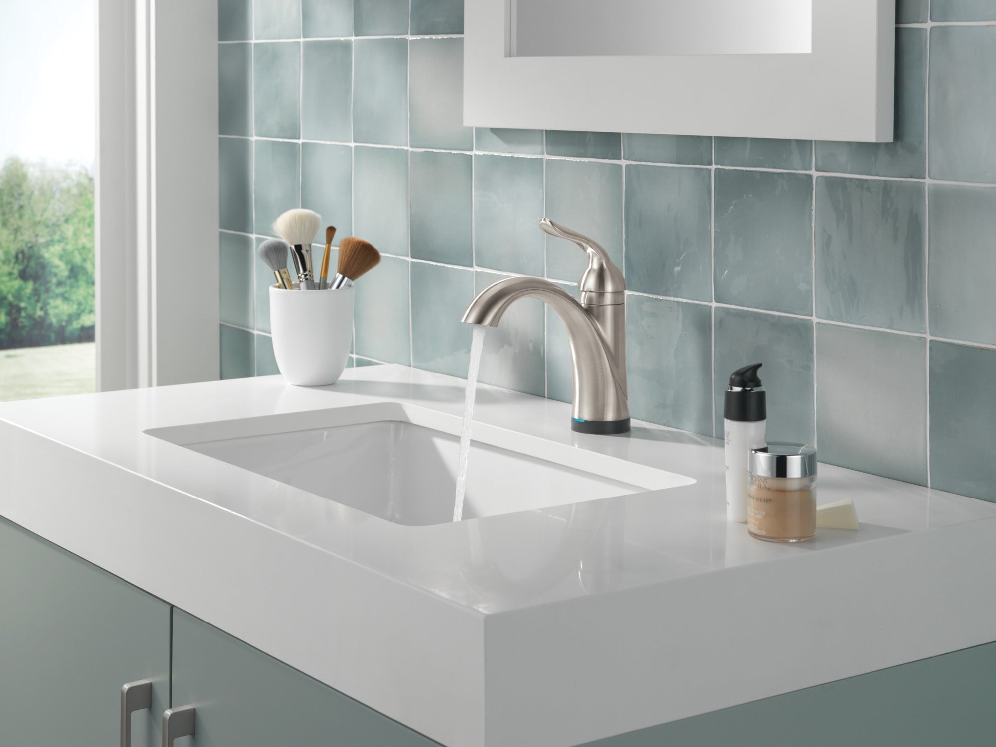 Delta Lahara® Touch2O® Bathroom Faucet with Touchless Technology