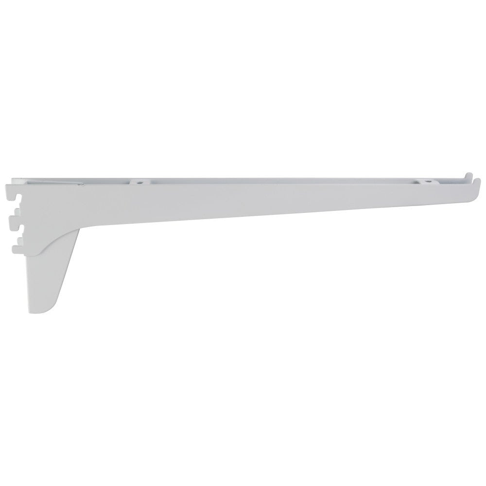 Hardware Resources 10" White Plated Heavy Duty Bracket for TRK05 Series Standards