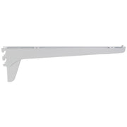 Hardware Resources 8" White Plated Heavy Duty Bracket for TRK05 Series Standards