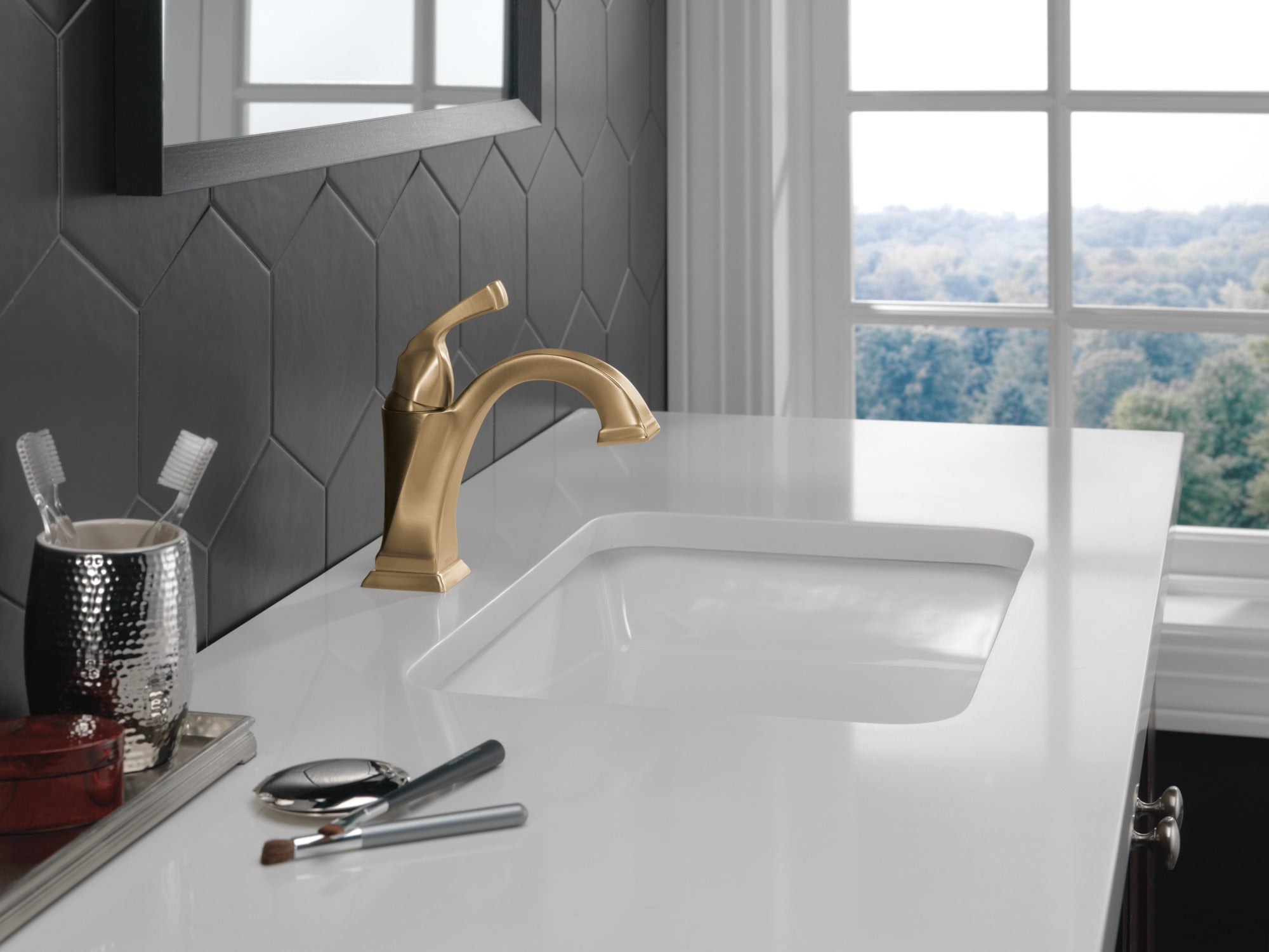 Delta Dryden™ Single Handle Bathroom Faucet