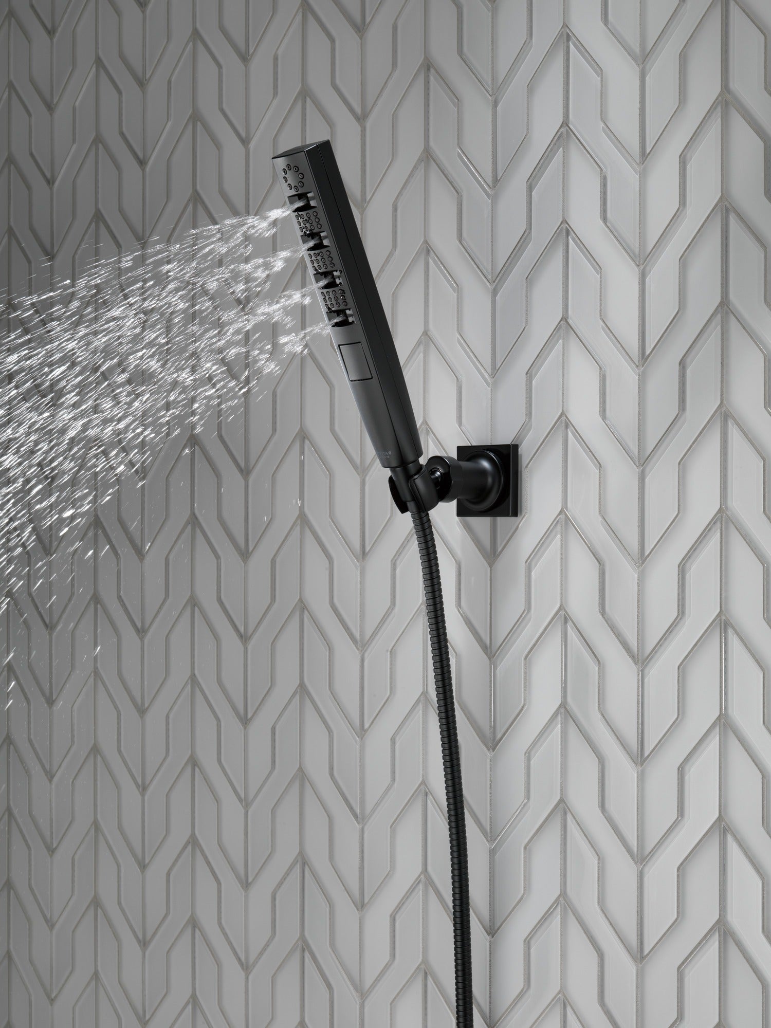 Delta Universal Showering Components H2OKinetic® 4-Setting Wall Mount Hand Shower