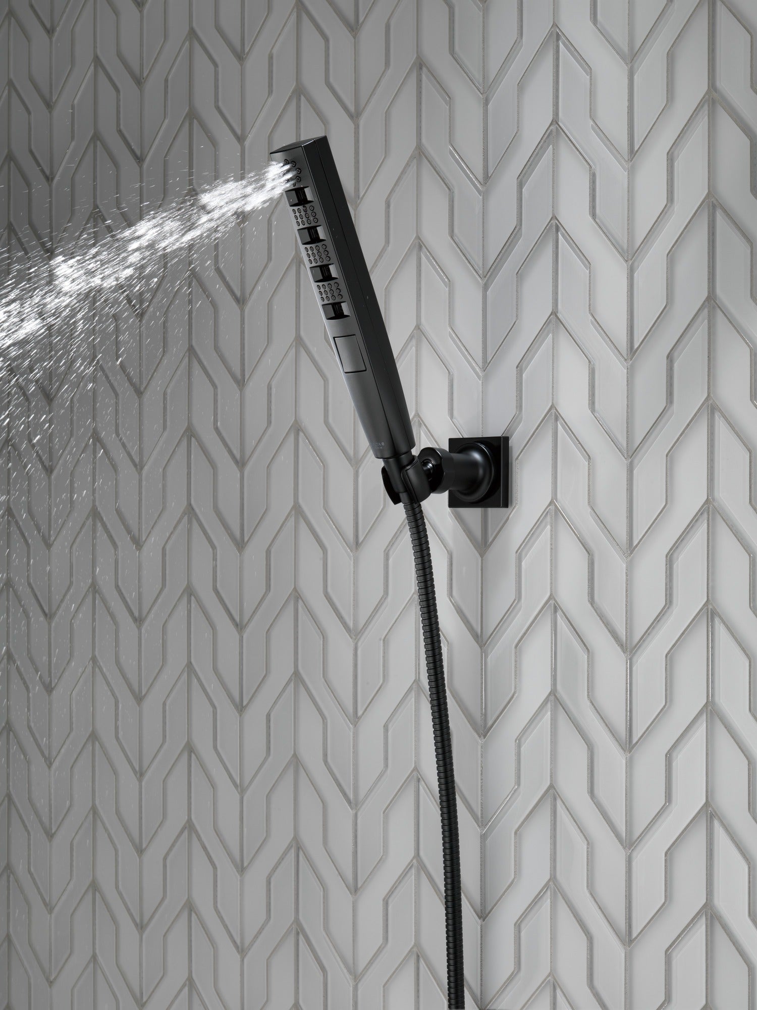 Delta Universal Showering Components H2OKinetic® 4-Setting Wall Mount Hand Shower