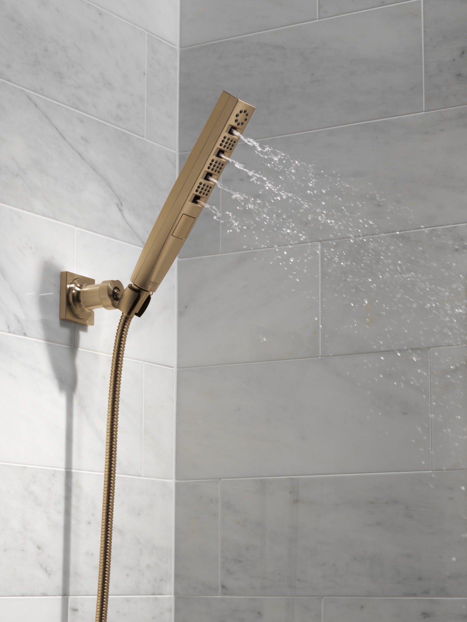 Delta Universal Showering Components H2OKinetic® 4-Setting Wall Mount Hand Shower