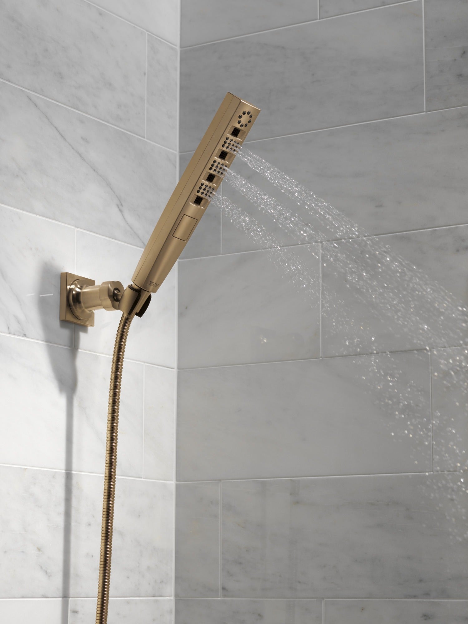 Delta Universal Showering Components H2OKinetic® 4-Setting Wall Mount Hand Shower