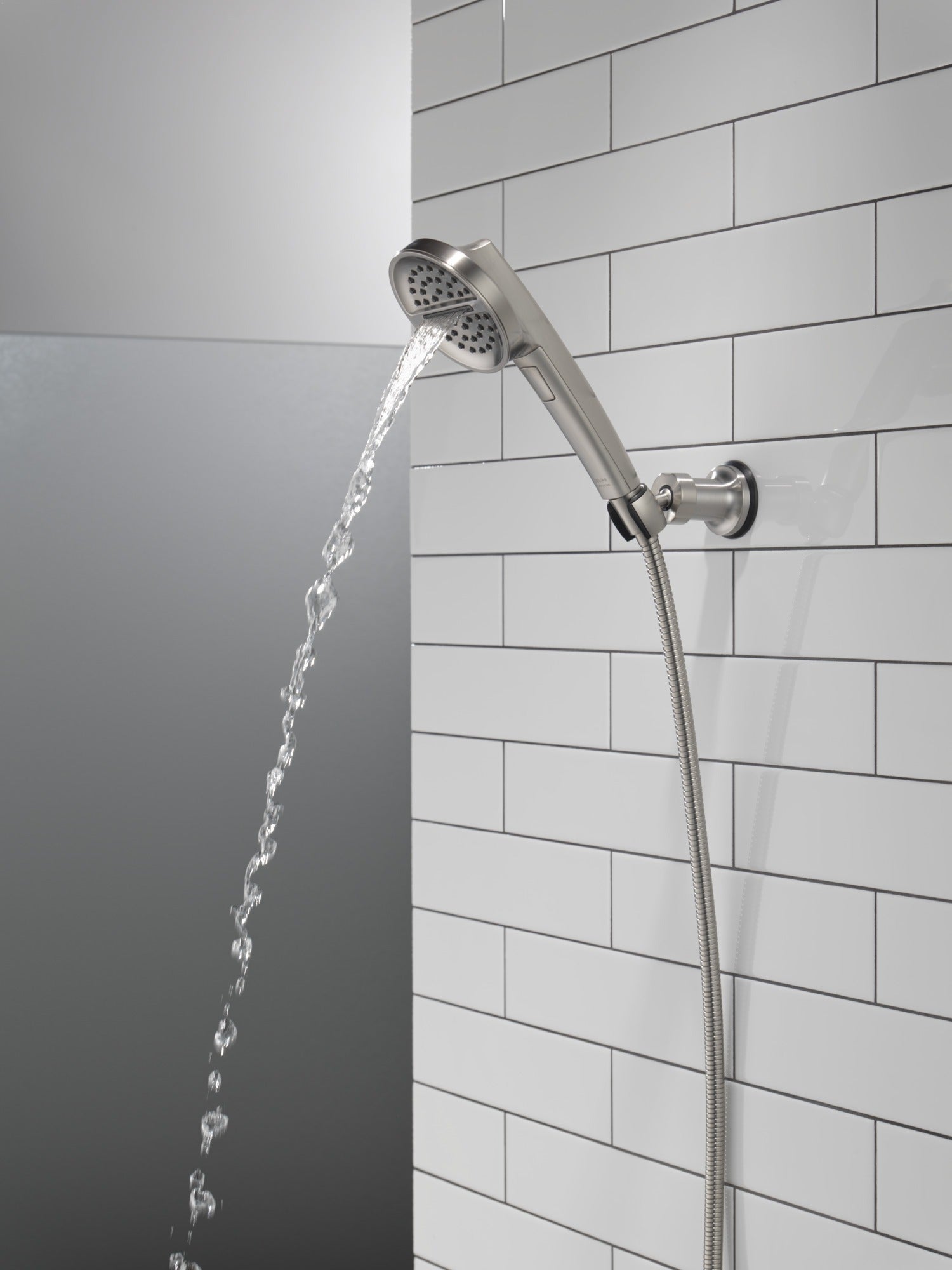 Delta Universal Showering Components 3-Setting Wall Mount Handshower