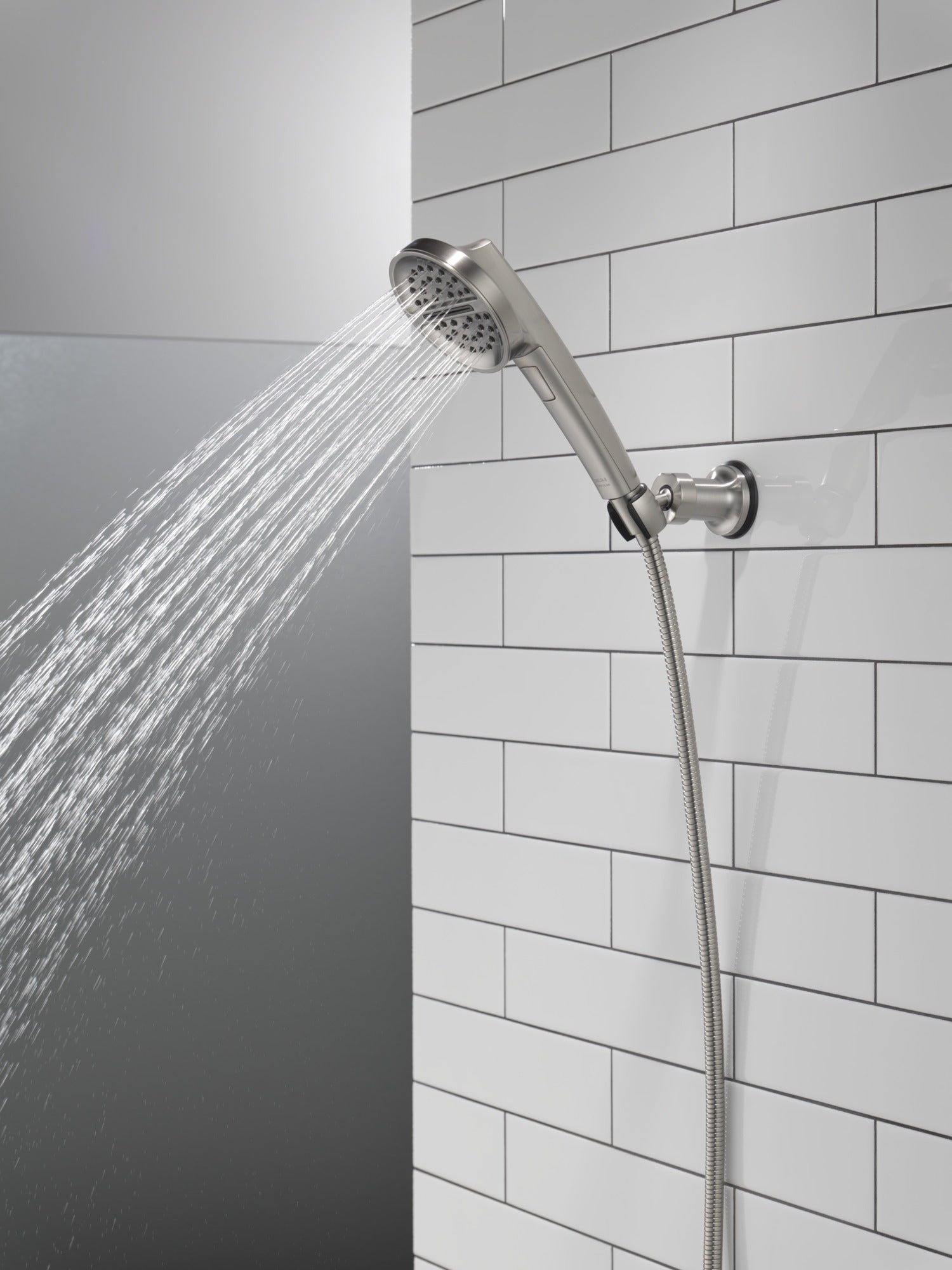 Delta Universal Showering Components 3-Setting Wall Mount Handshower