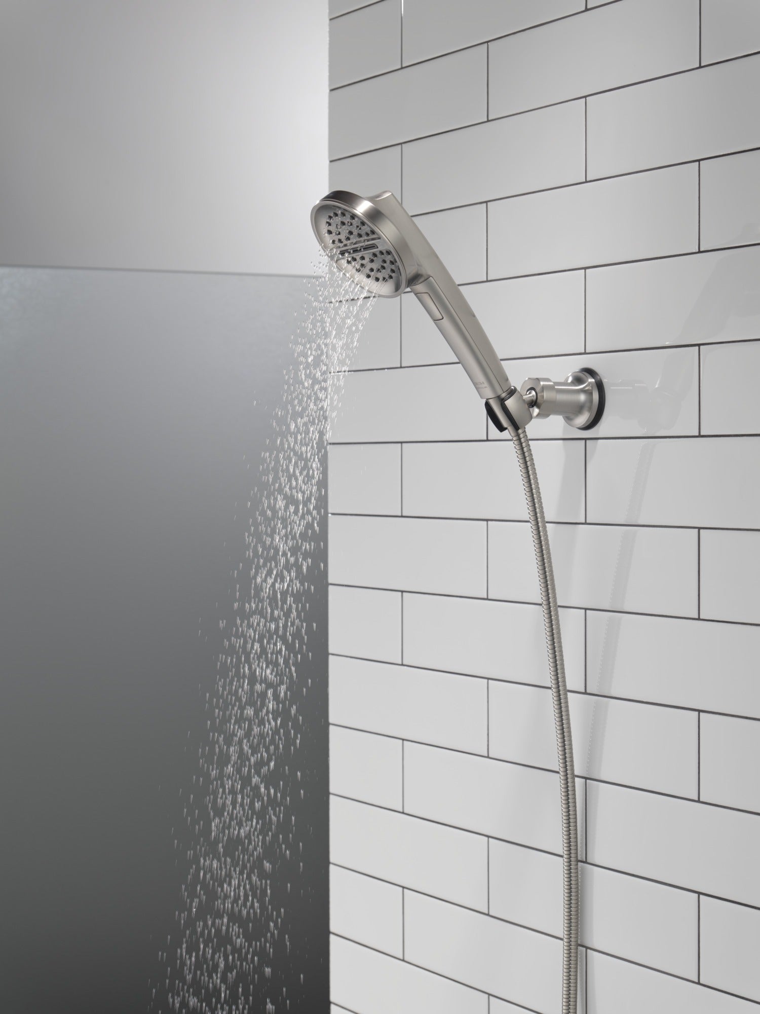 Delta Universal Showering Components 3-Setting Wall Mount Handshower