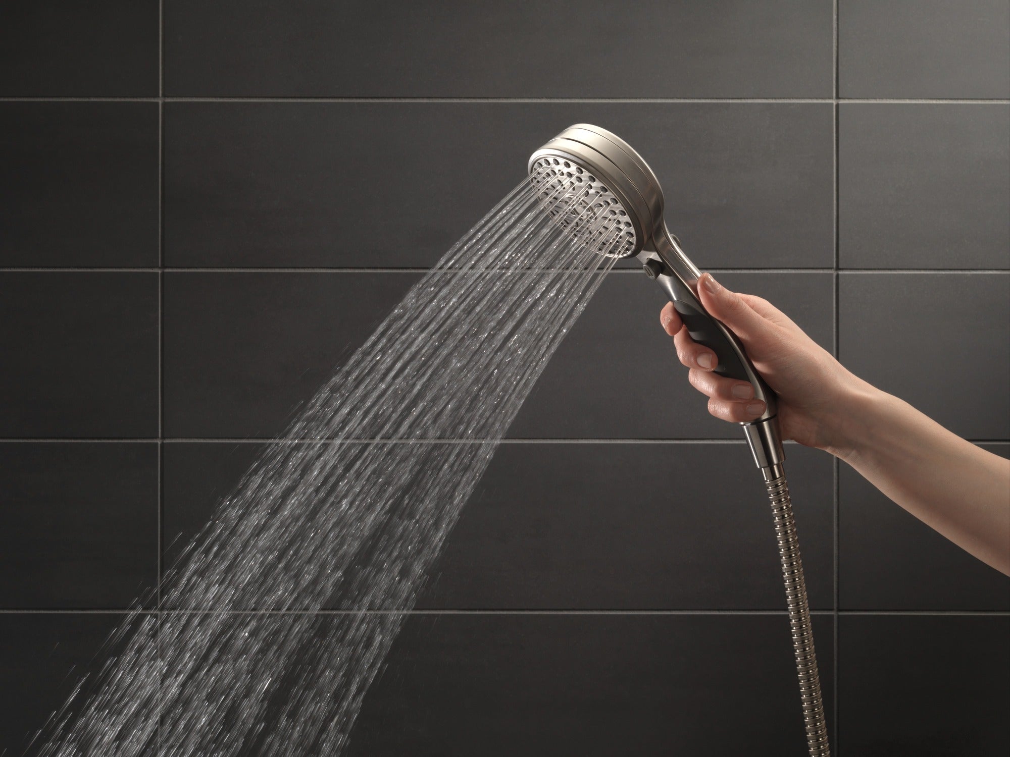 Delta Universal Showering Components ActivTouch® 9-Setting Adjustable Wall Mount Hand Shower