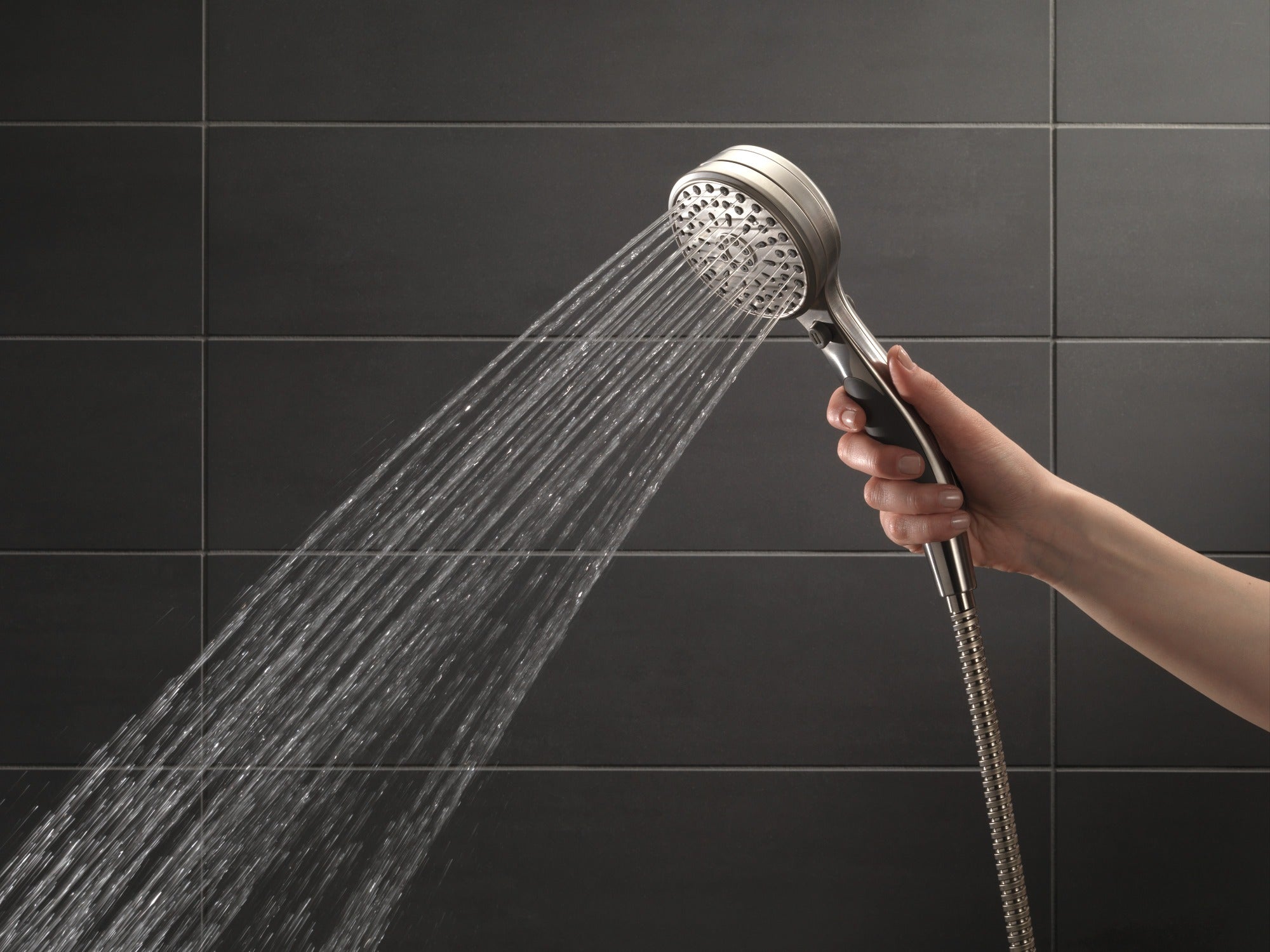 Delta Universal Showering Components ActivTouch® 9-Setting Adjustable Wall Mount Hand Shower