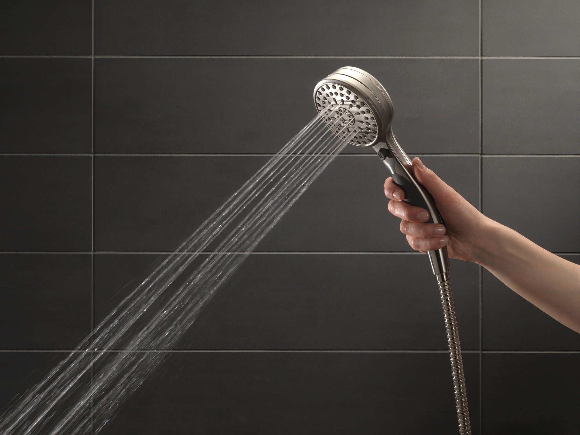 Delta Universal Showering Components ActivTouch® 9-Setting Adjustable Wall Mount Hand Shower
