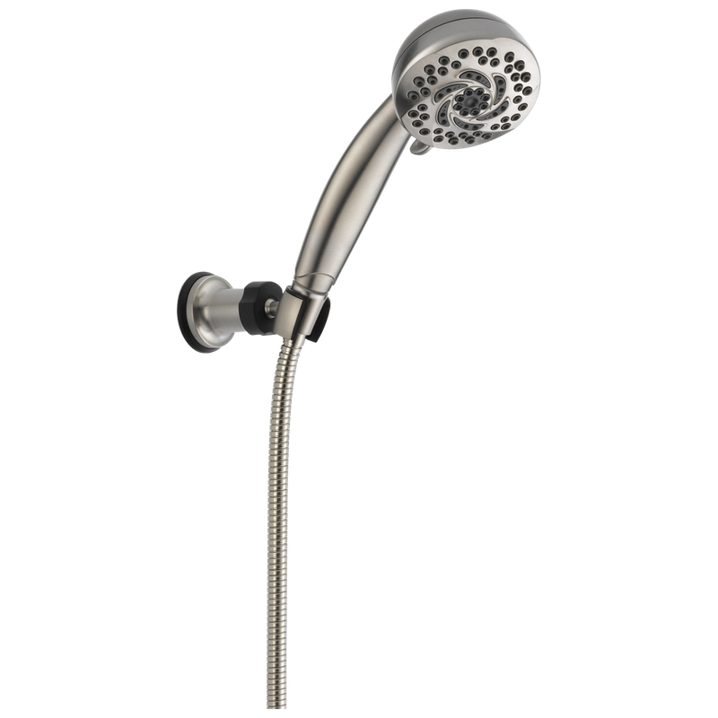 Delta Universal Showering Components Premium 5-Setting Fixed Wall Mount Hand Shower