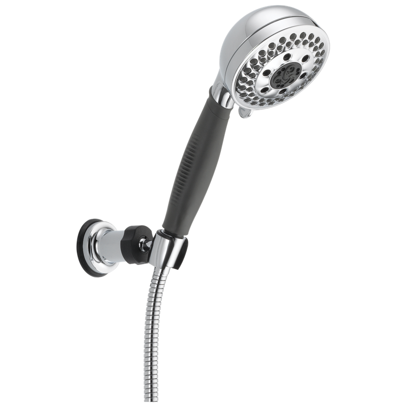 Delta Universal Showering Components H2OKinetic® 5-Setting Adjustable Wall Mount Hand Shower