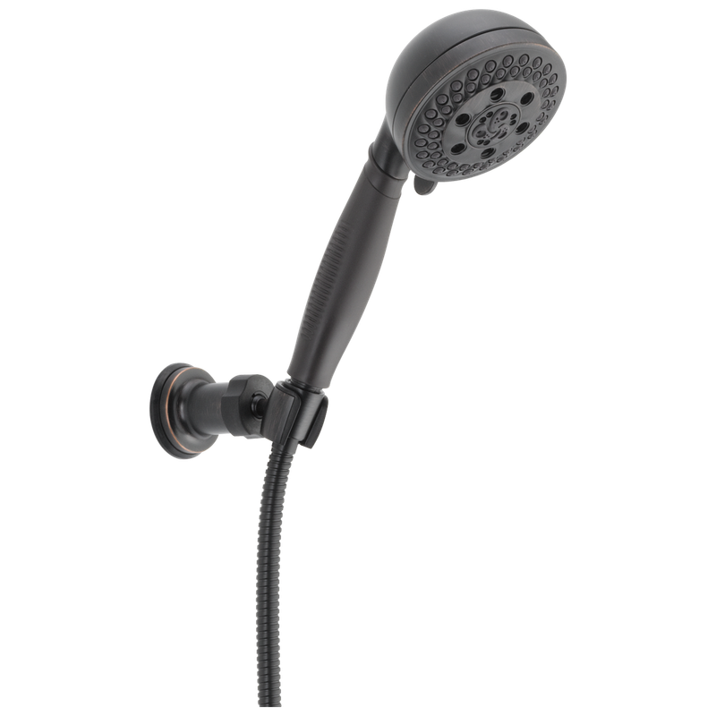Delta Universal Showering Components H2OKinetic® 5-Setting Adjustable Wall Mount Hand Shower