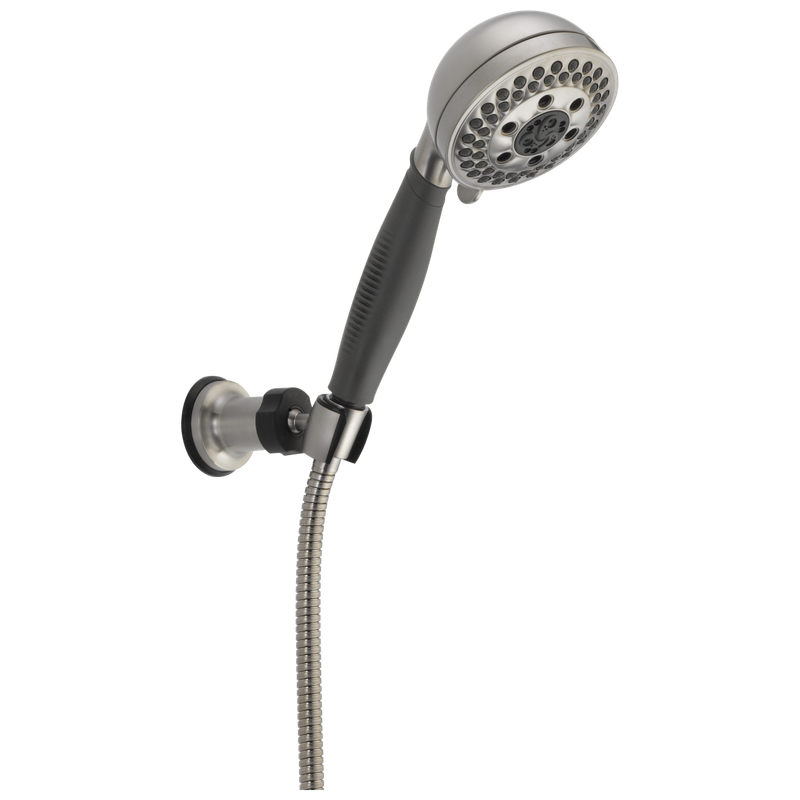Delta Universal Showering Components H2OKinetic® 5-Setting Adjustable Wall Mount Hand Shower
