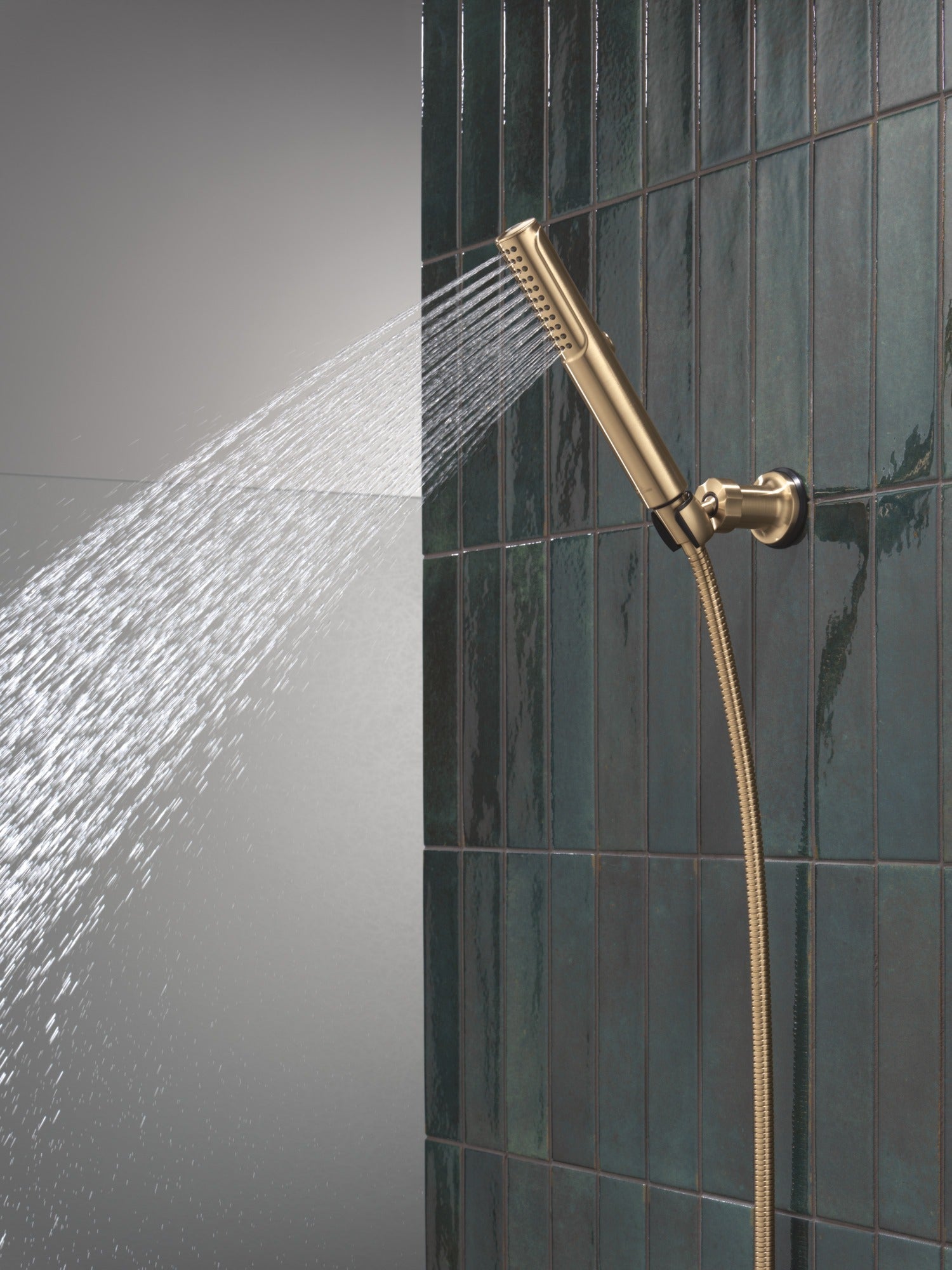Delta Universal Showering Components 2-Setting Hand Shower with ProClean™ Spray – Wall Mount