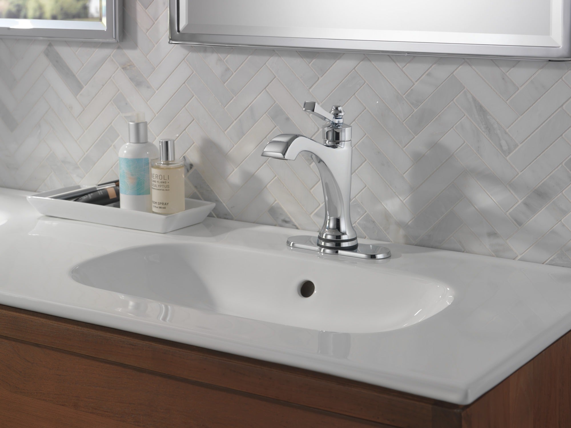 Delta Dorval™ Touch2O® Bathroom Faucet with Touchless Technology