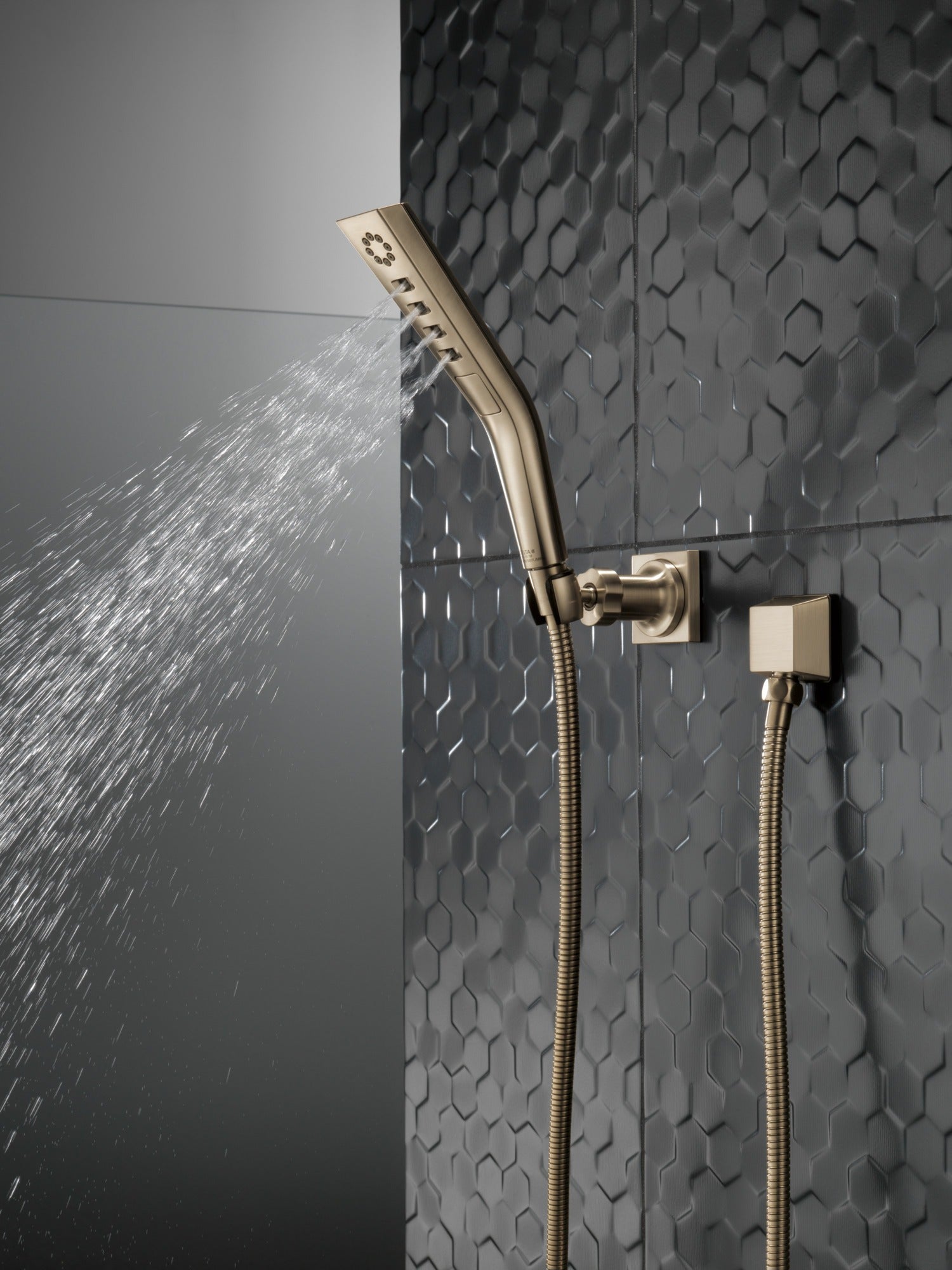 Delta Universal Showering Components H2OKinetic® 3-Setting Wall Mount Hand Shower