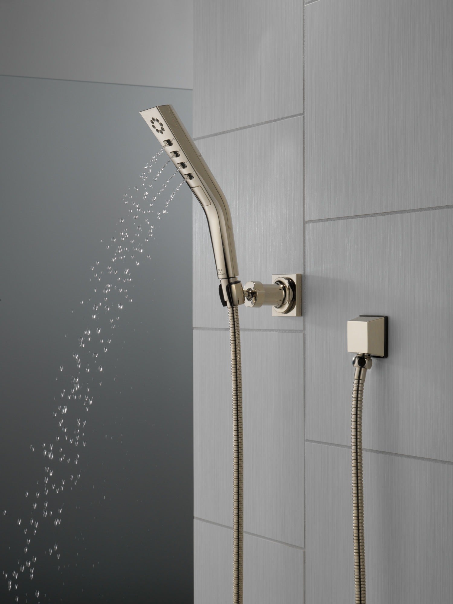 Delta Universal Showering Components H2OKinetic® 3-Setting Wall Mount Hand Shower