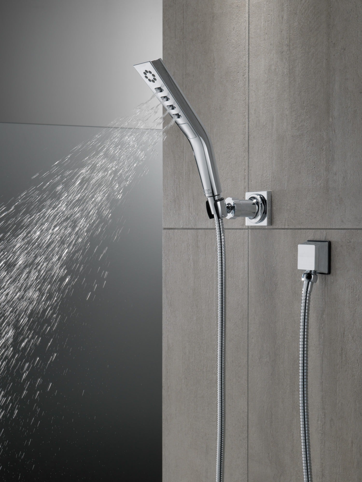 Delta Universal Showering Components H2OKinetic® 3-Setting Wall Mount Hand Shower