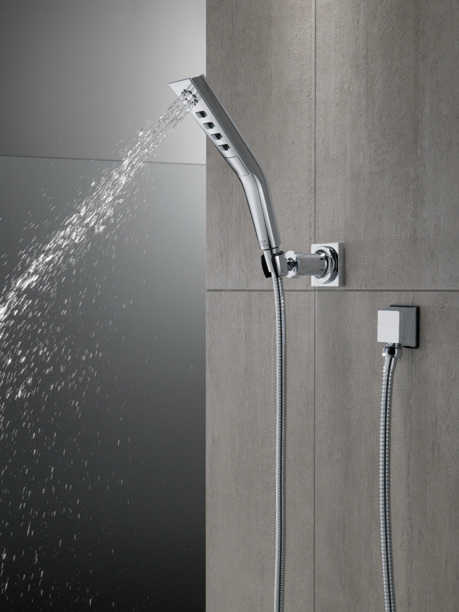 Delta Universal Showering Components H2OKinetic® 3-Setting Wall Mount Hand Shower