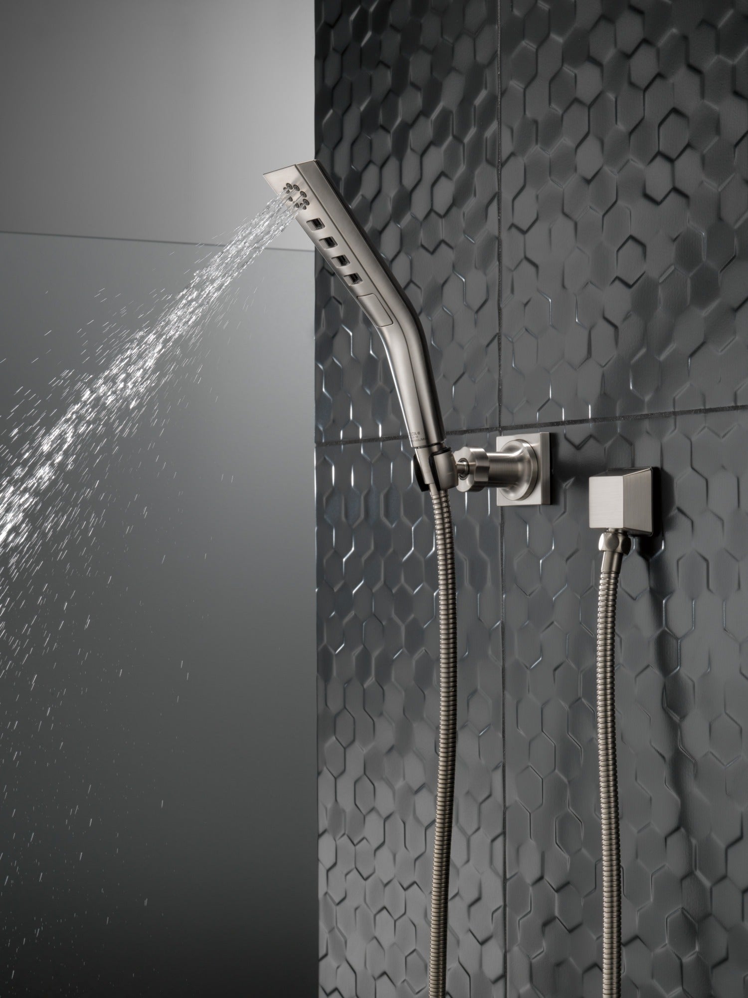 Delta Universal Showering Components H2OKinetic® 3-Setting Wall Mount Hand Shower