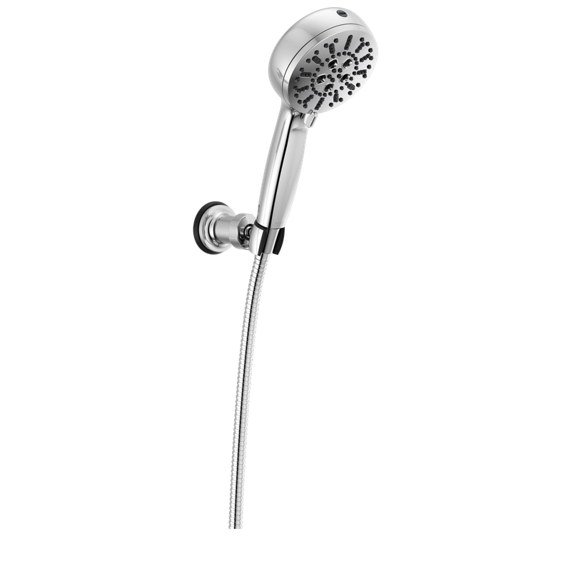 Delta Universal Showering Components 7-Setting Wall Mount Hand Shower with Cleaning Spray