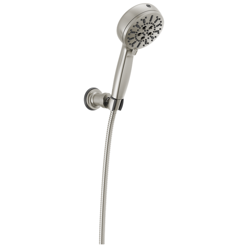 Delta Universal Showering Components 7-Setting Wall Mount Hand Shower with Cleaning Spray