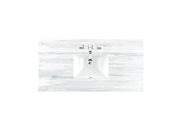 James Martin 48" Solid Surface Single Arctic Fall Top with Sink, 3cm