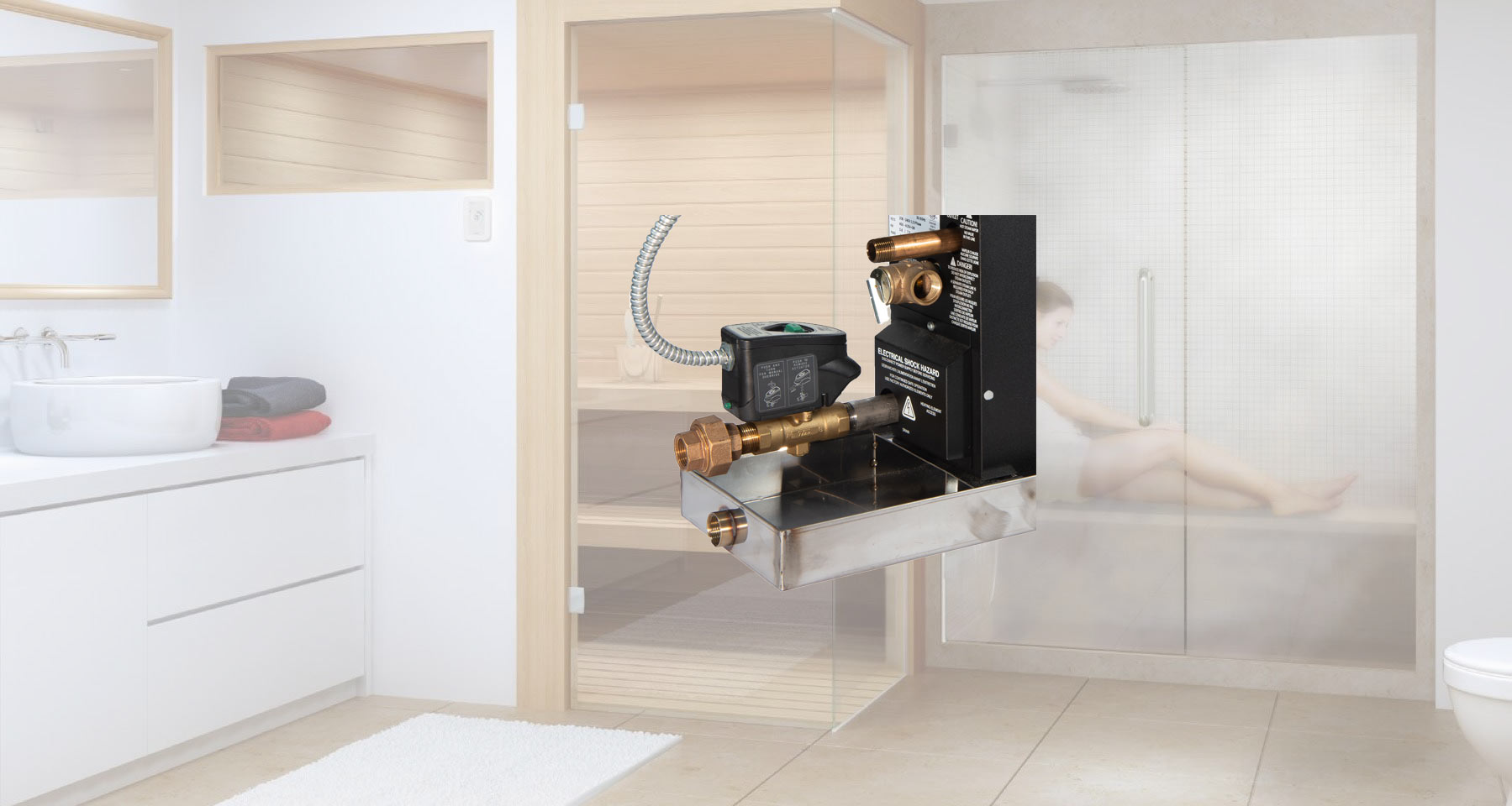 Amerec ADK Automatic Drain Valve Kit – For AK Series Steam Generators