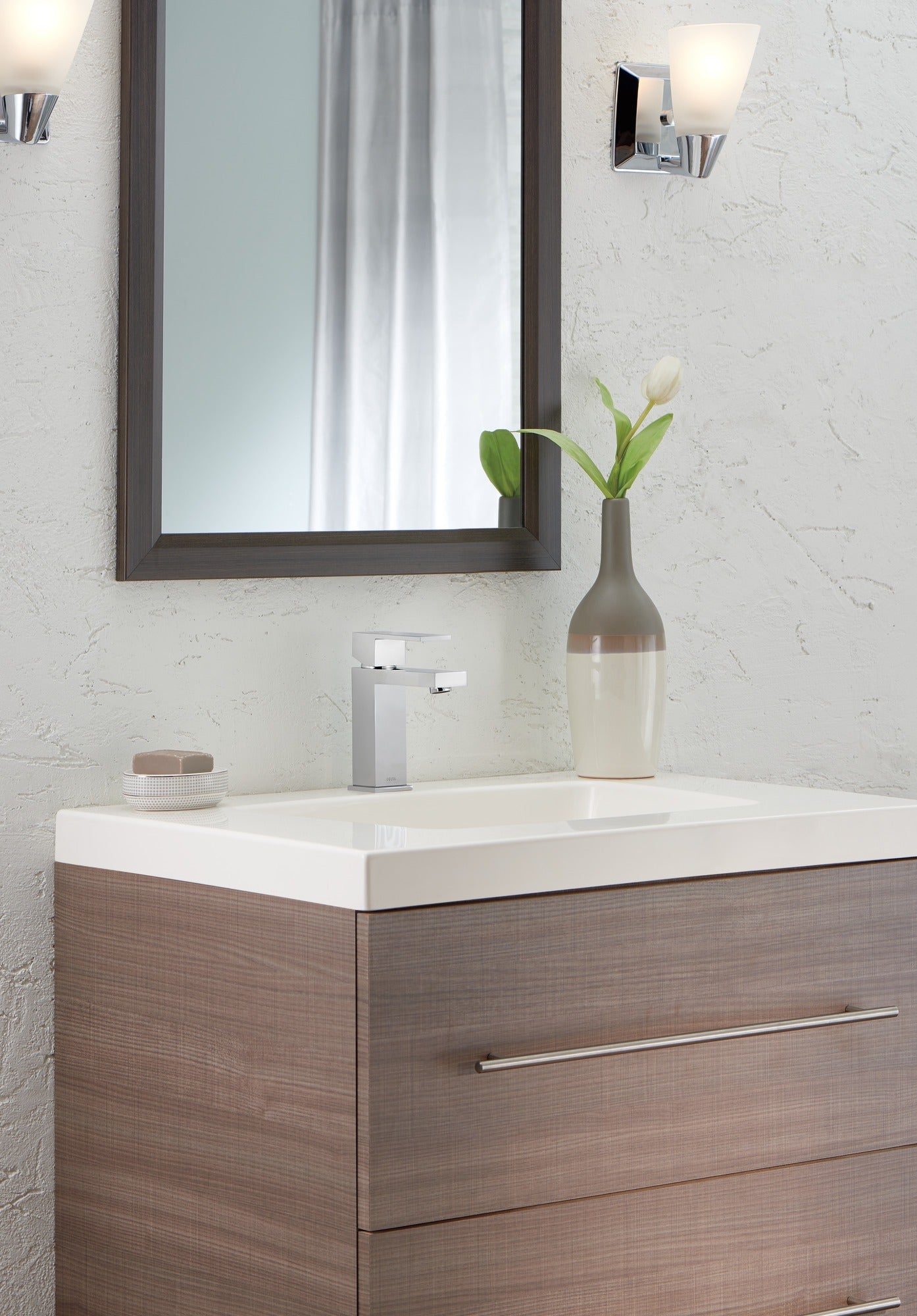 Delta Modern Single Handle Project Pack Faucet- Low Flow
