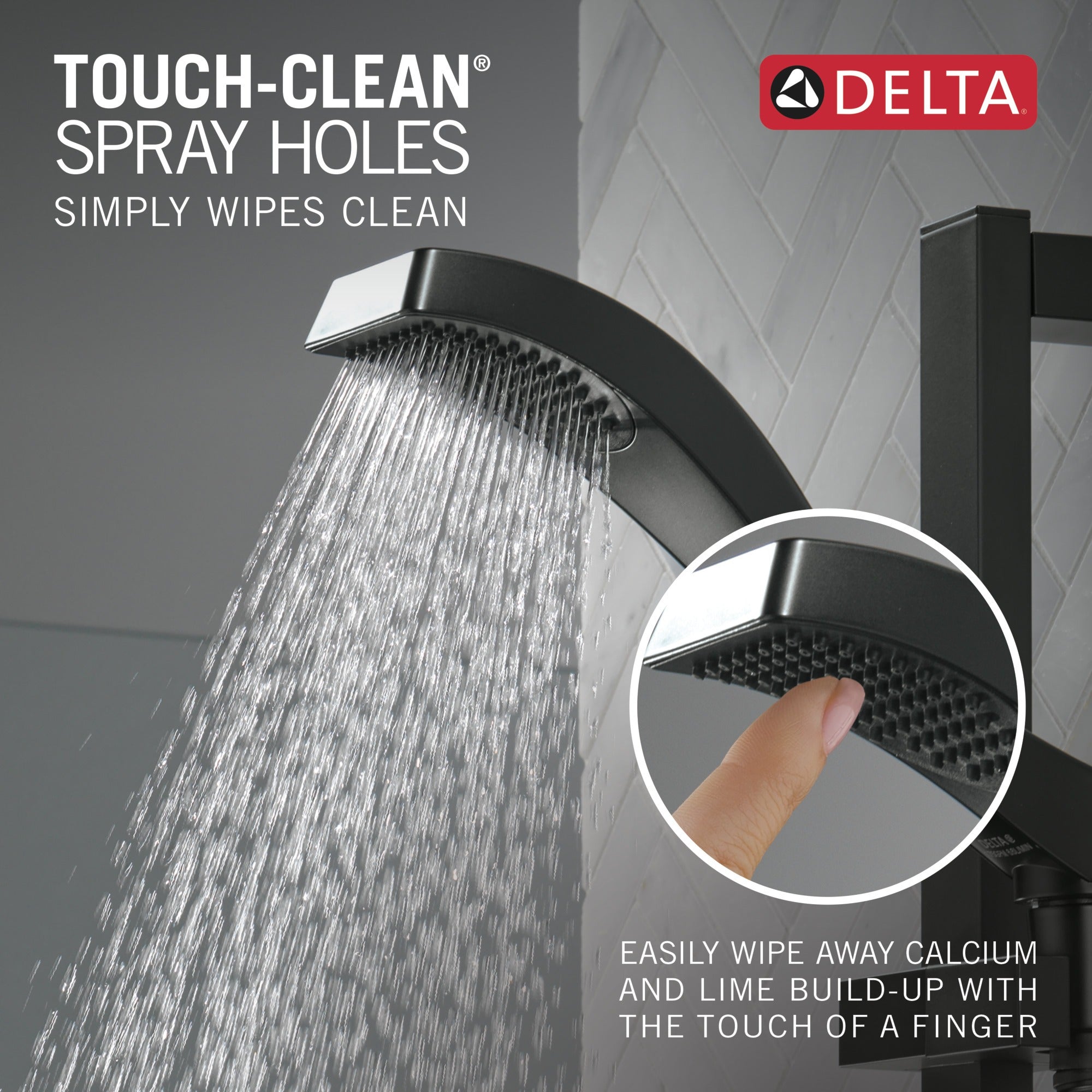 Delta Dryden™ Premium Single-Setting Slide Bar Hand Shower