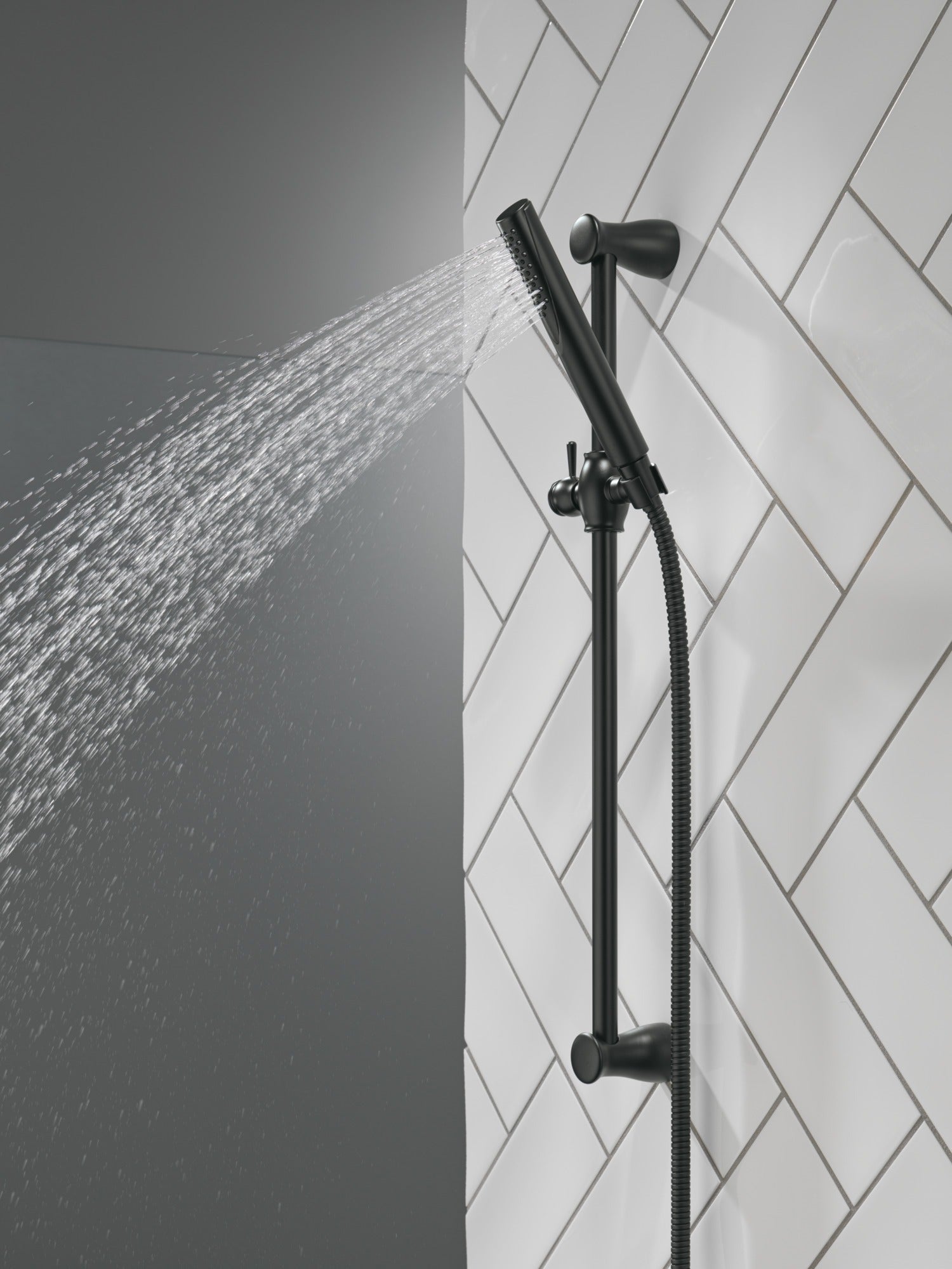 Delta Grail® Premium Single-Setting Slide Bar Hand Shower