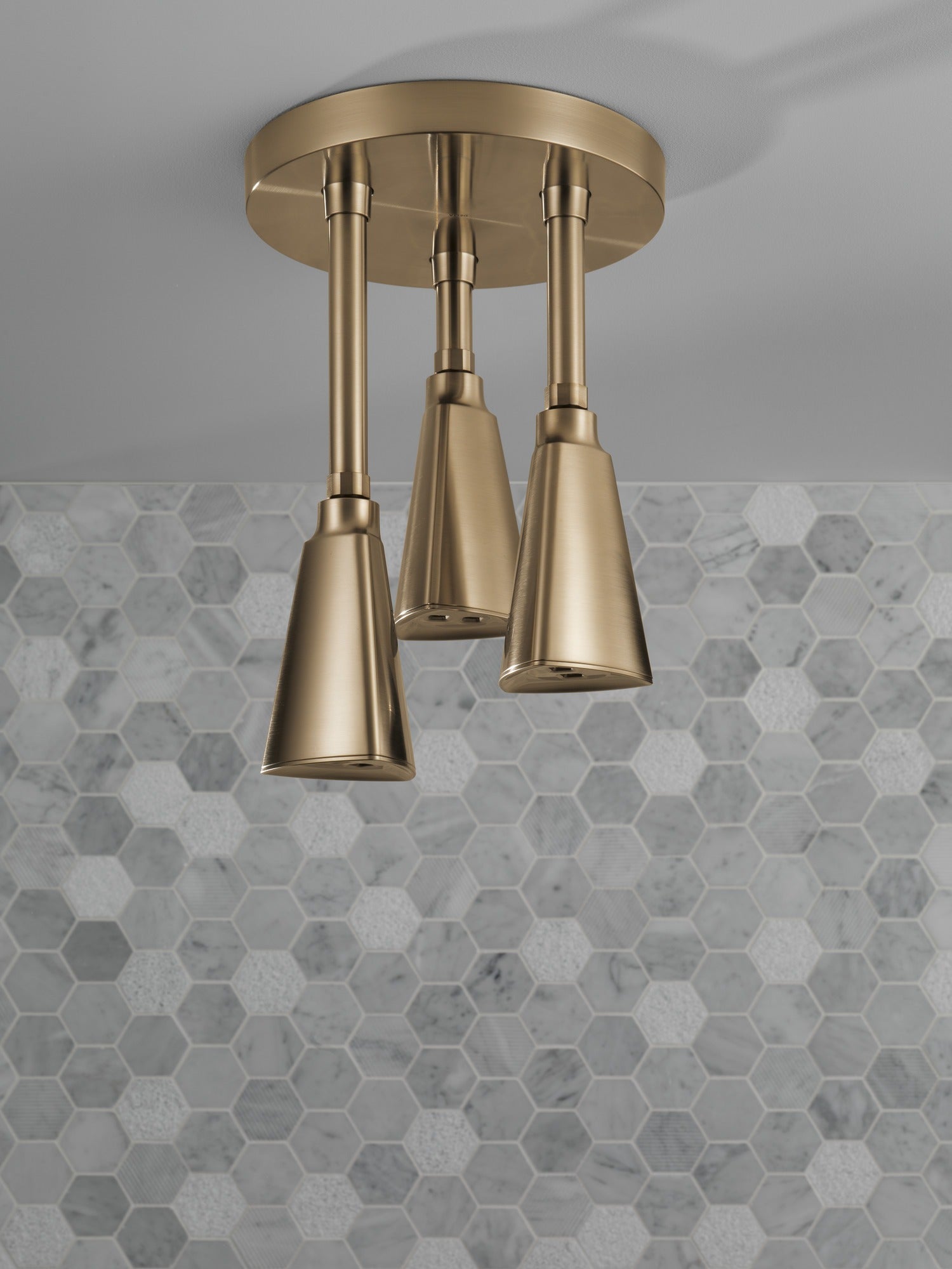 Delta Universal Showering Components H2OKinetic® Pendant Raincan Shower Head