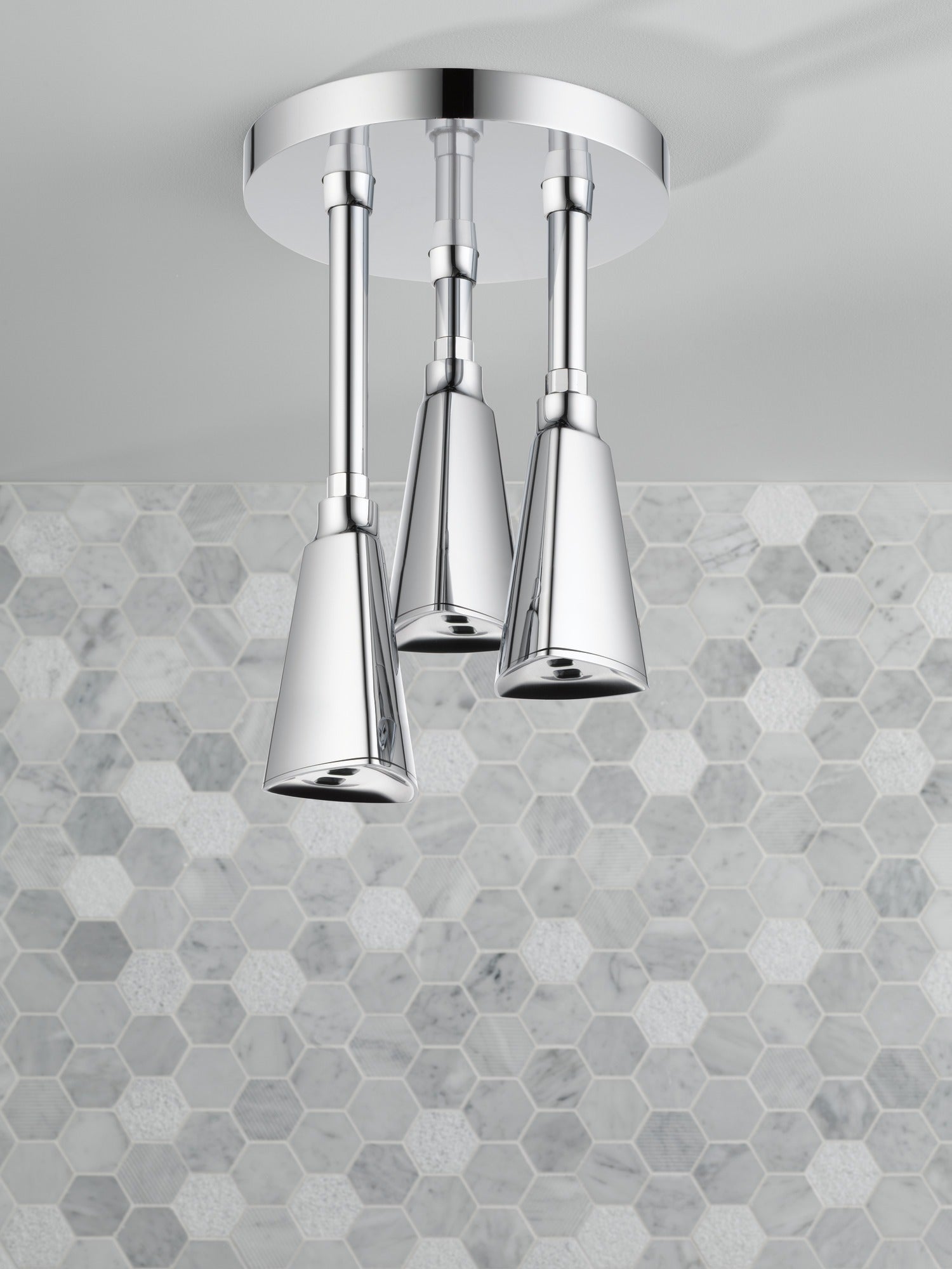 Delta Universal Showering Components H2OKinetic® Pendant Raincan Shower Head
