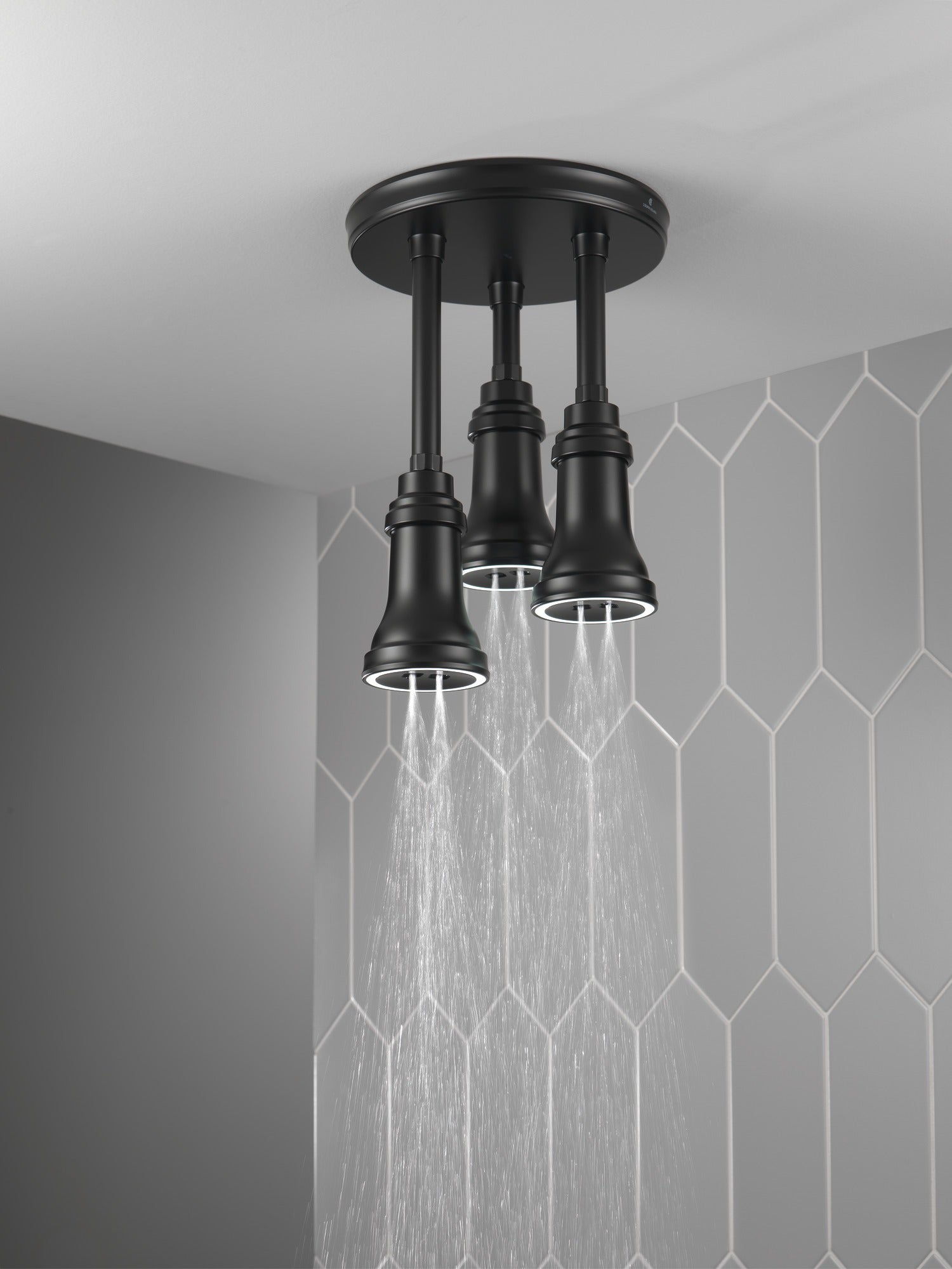 Delta Universal Showering Components LED Pendant Raincan Single-Setting H2Okinetic