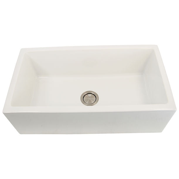Orleans Collection Italian Fireclay 33" Fireclay Farmhouse Sink