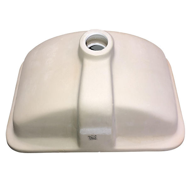 Nantucket UM-159-W Undermount Ceramic Sink In White