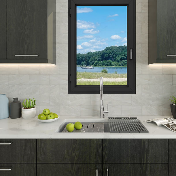 Nantucket Plymouth Collection Granite Composite Workstation sink