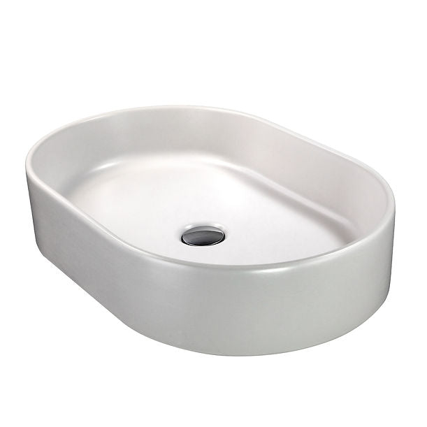 Nantucket Orta Italian Fireclay Vanity Sink - Matte White