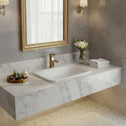 Nantucket 21" Rectangular Drop-In Ceramic Vanity Sink DI-2114-R