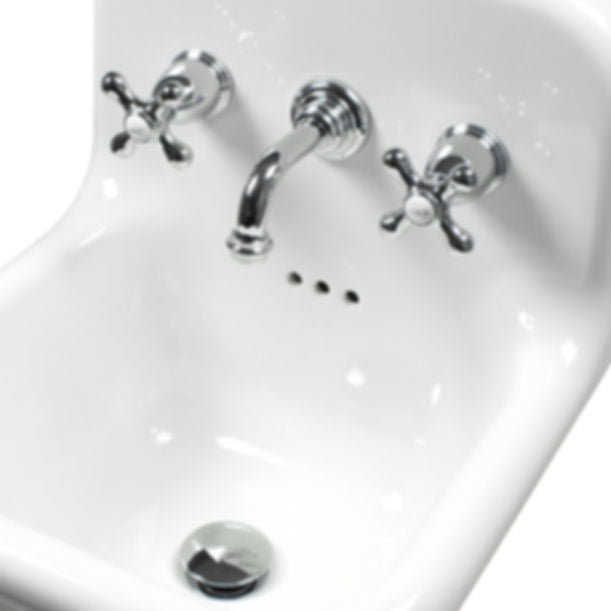 Victorian Collection Bathroom Faucet with Short Spout