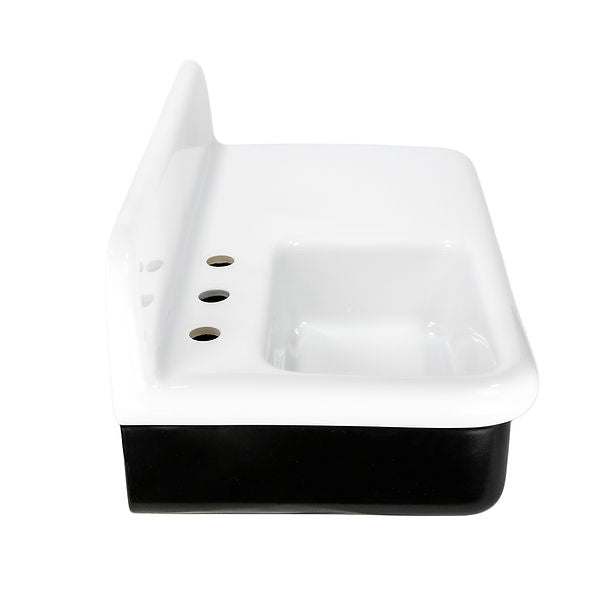 Nantucket Fireclay 30s Style Sink with integral Ledge