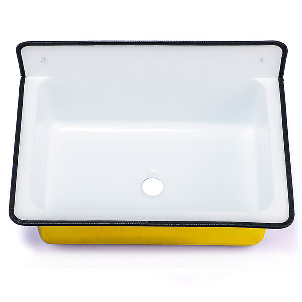 wallmount bucket sink without Overflow