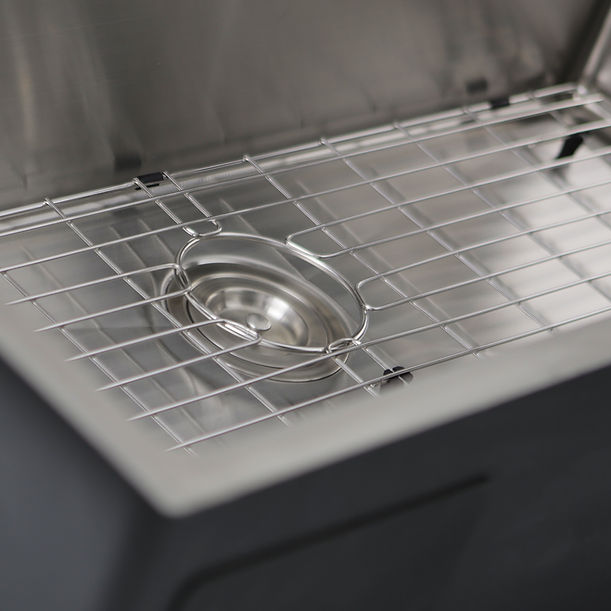 Nantucket SR3618-16 - 36" Pro Series Oversized Large Rectangle Single Bowl Undermount Small Radius Corners Stainless Steel Kitchen Sink