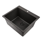 Nantucket 25"" single bowl granite composite sink