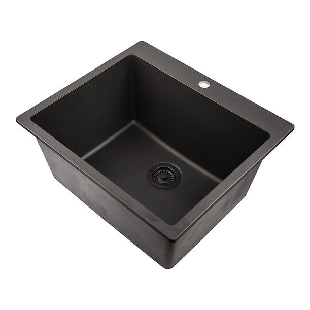 Nantucket 25"" single bowl granite composite sink