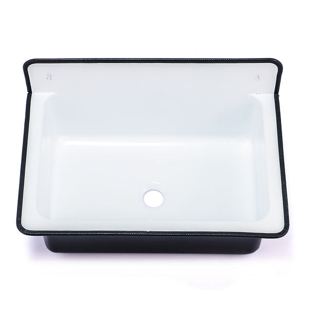 wallmount bucket sink without Overflow
