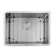 Nantucket SR2318 - Pro Series Rectangle Single Bowl Undermount Small Radius Corners Stainless Steel Kitchen Sink